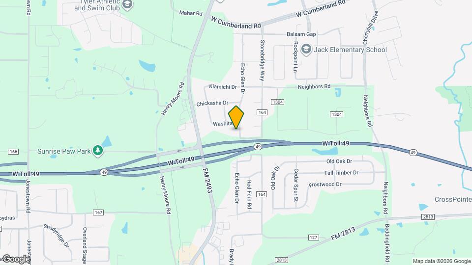 16174 Echo Glen Dr Map and Location Details