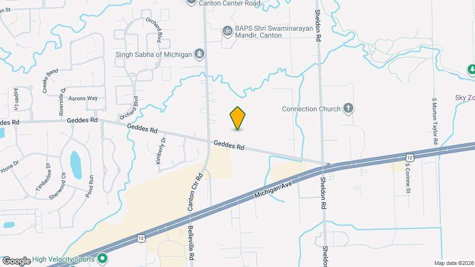 45130 Geddes Rd Mapa y Detalles de la Ubicación