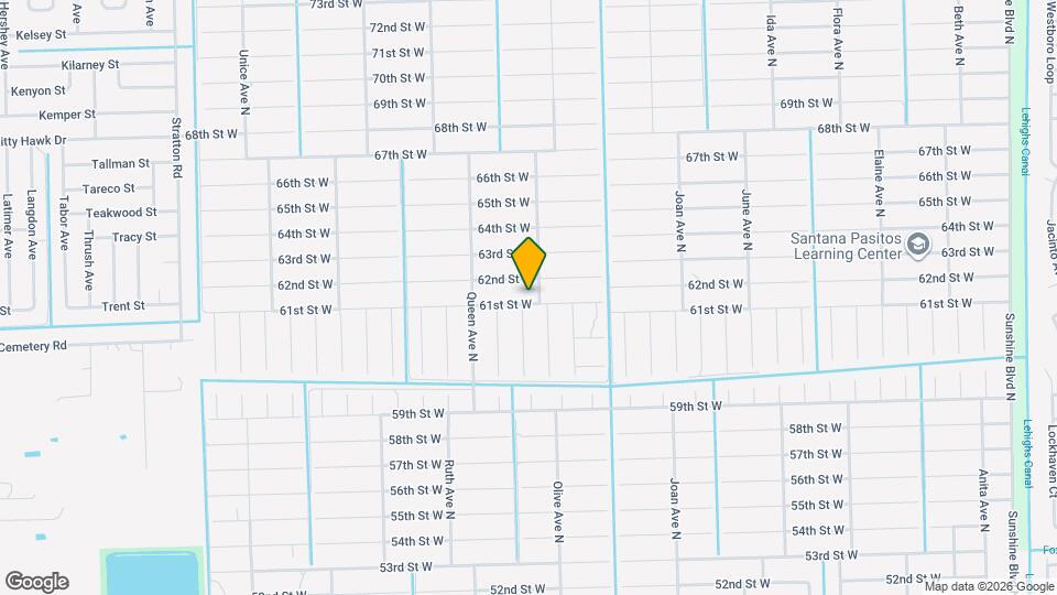 3202 61st St W Map and Location Details