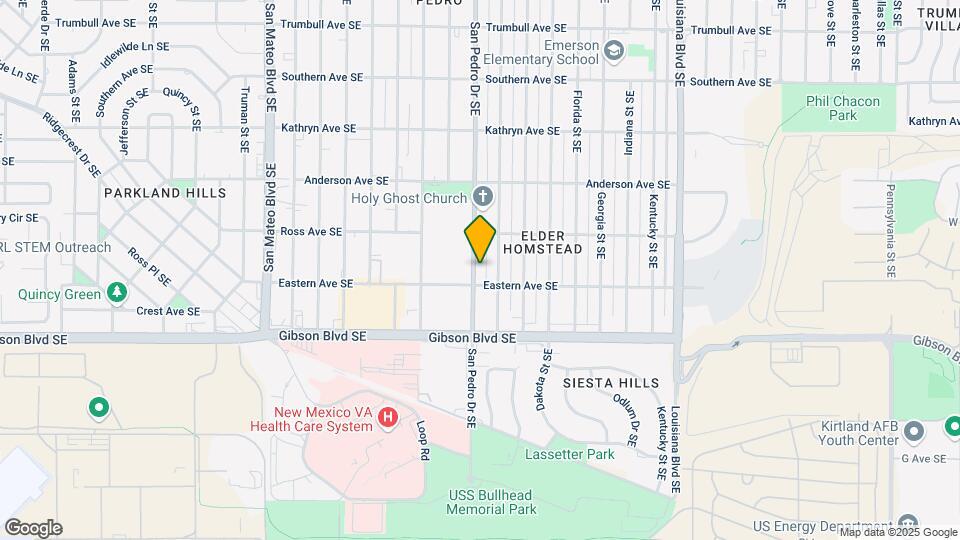 1032 San Pedro Dr SE Map and Location Details