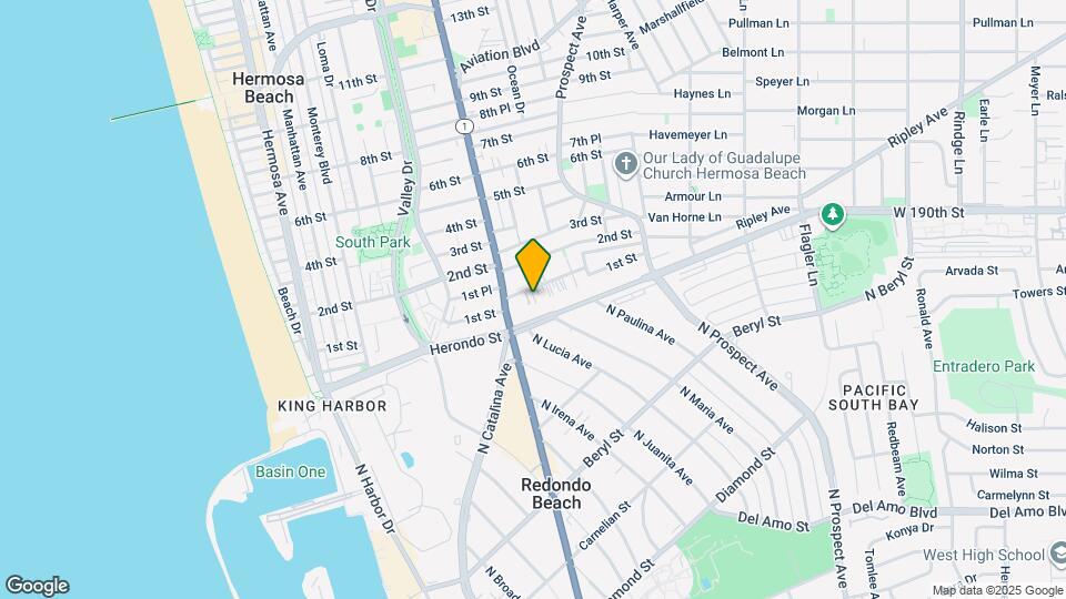 844 1st St Map and Location Details