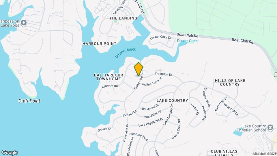 8921 Crosswind Dr Map and Location Details