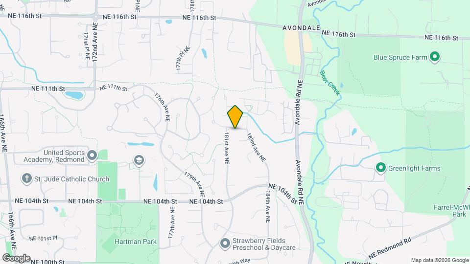 18111 NE 109th St Map and Location Details