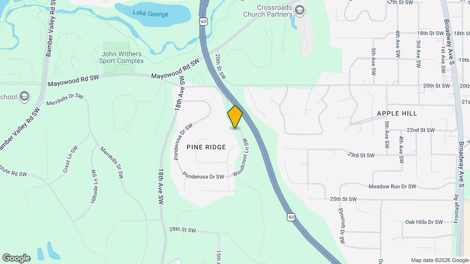 2153 Ponderosa Dr SW Map and Location Details