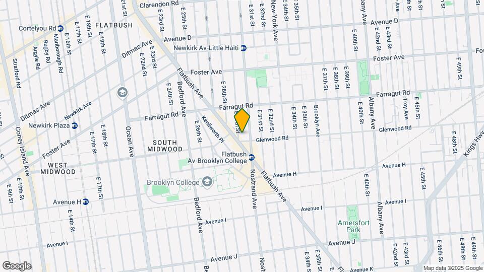 681 E 29th St, Unit 2nd FLOOR Mapa y Detalles de la Ubicación