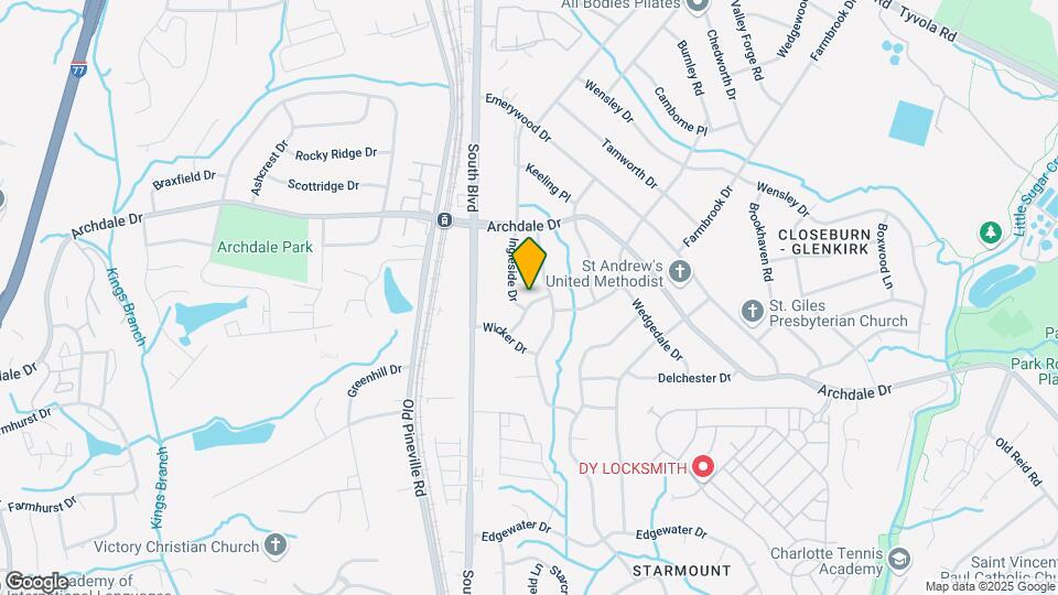 1437 Springwood Ln Map and Location Details