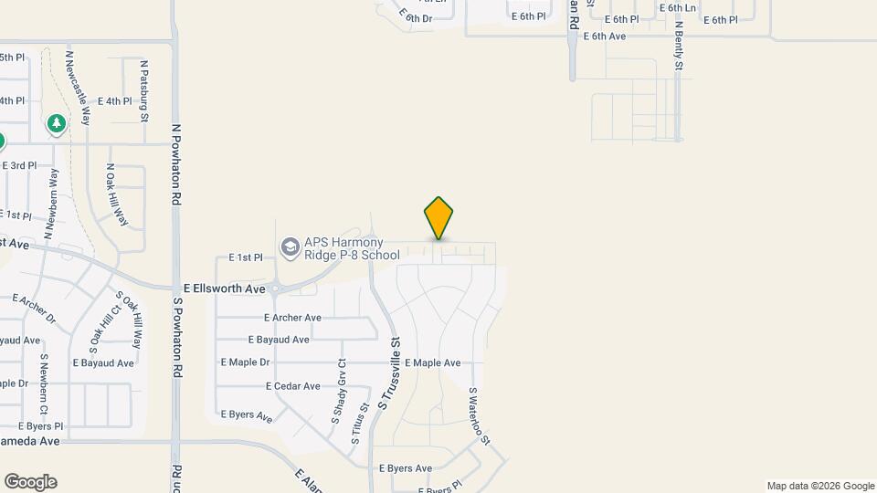 170 S Vandriver Wy Map and Location Details