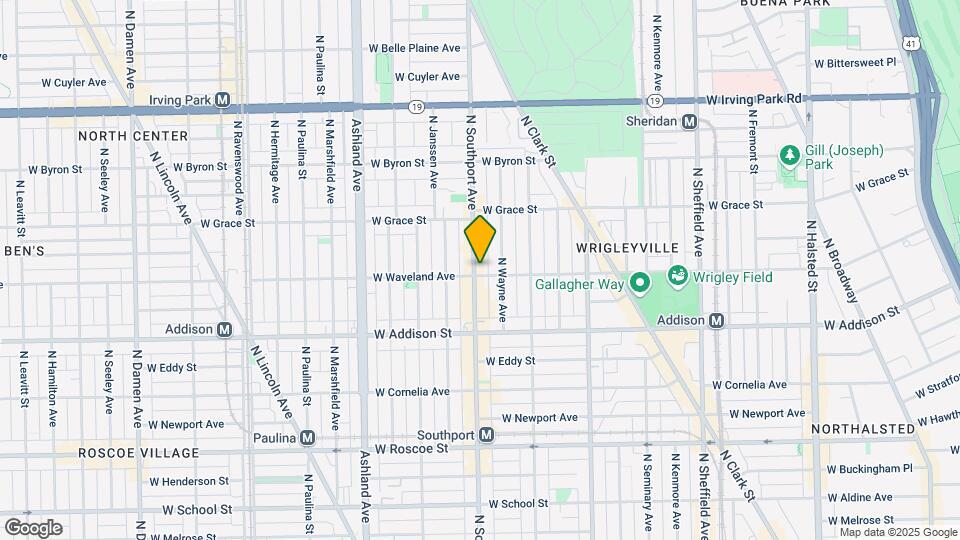 3701 N Southport Ave Map and Location Details
