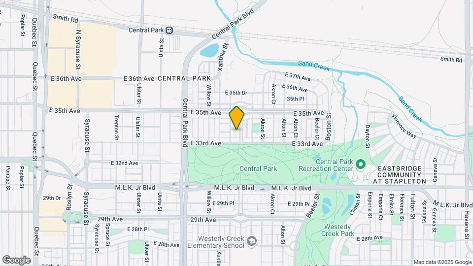 3381 Xenia St Map and Location Details