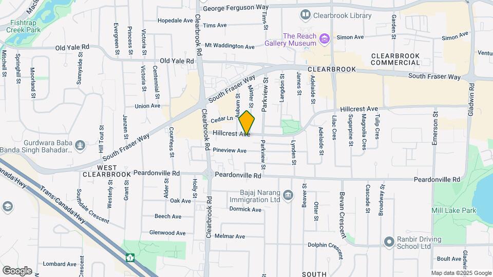 32130 Hillcrest Av Map and Location Details