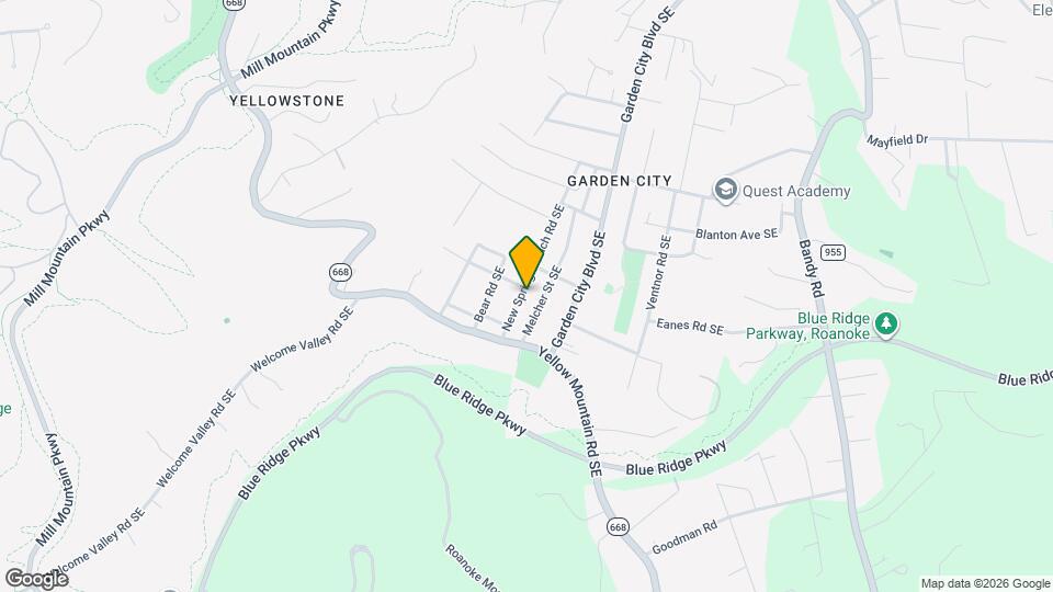 3726 New Spring Branch Rd SE Map and Location Details