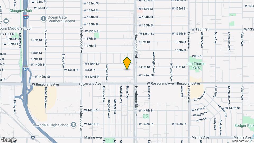 4446 W 141st St Map and Location Details
