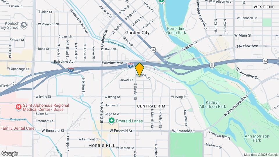 4554 W Kendall St Map and Location Details