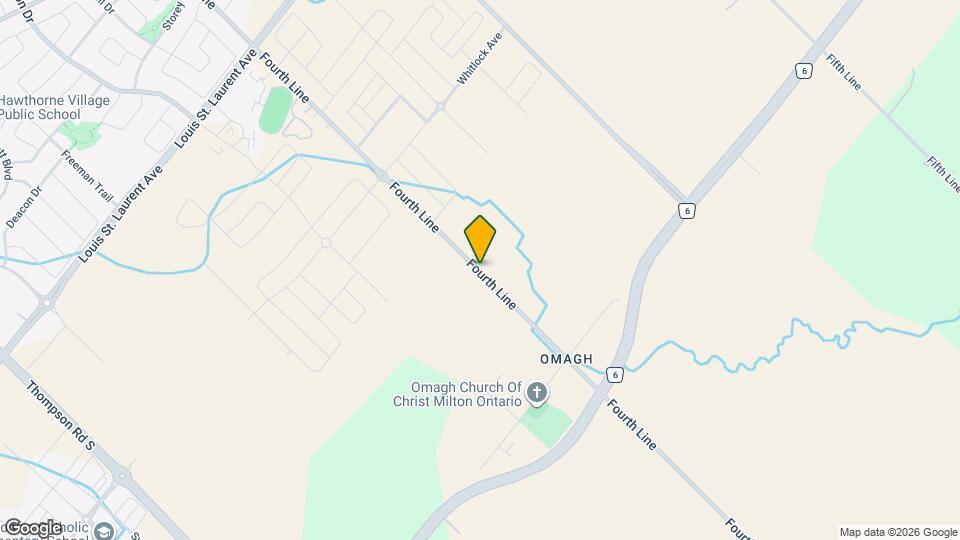 1405 Fourth Line Map and Location Details