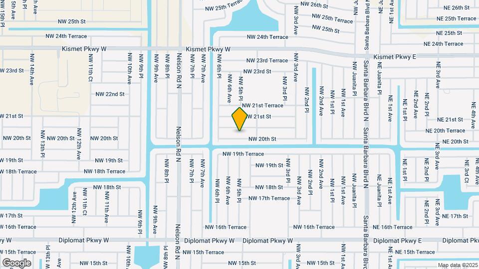 523 NW 20th St Map and Location Details