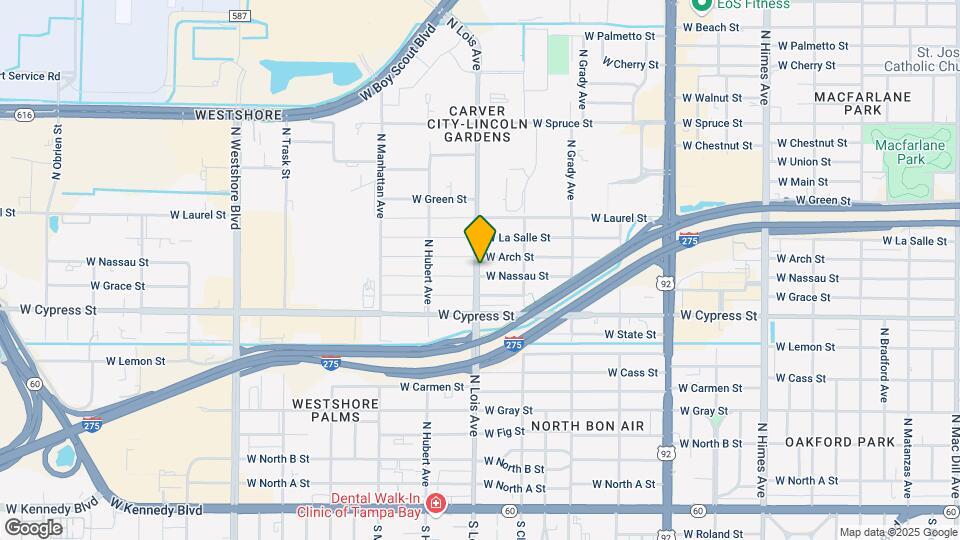 4125 W Nassau St Map and Location Details