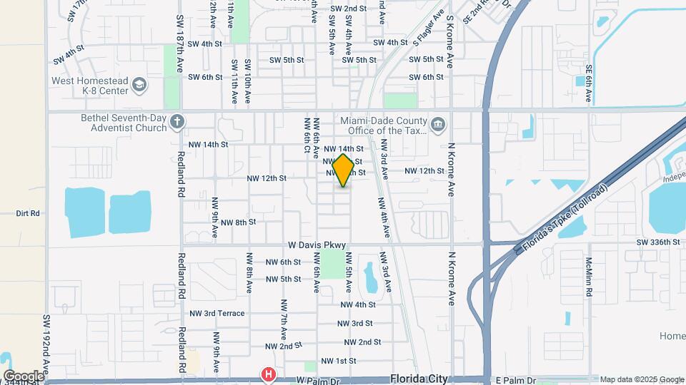 432 NW 10th St Map and Location Details