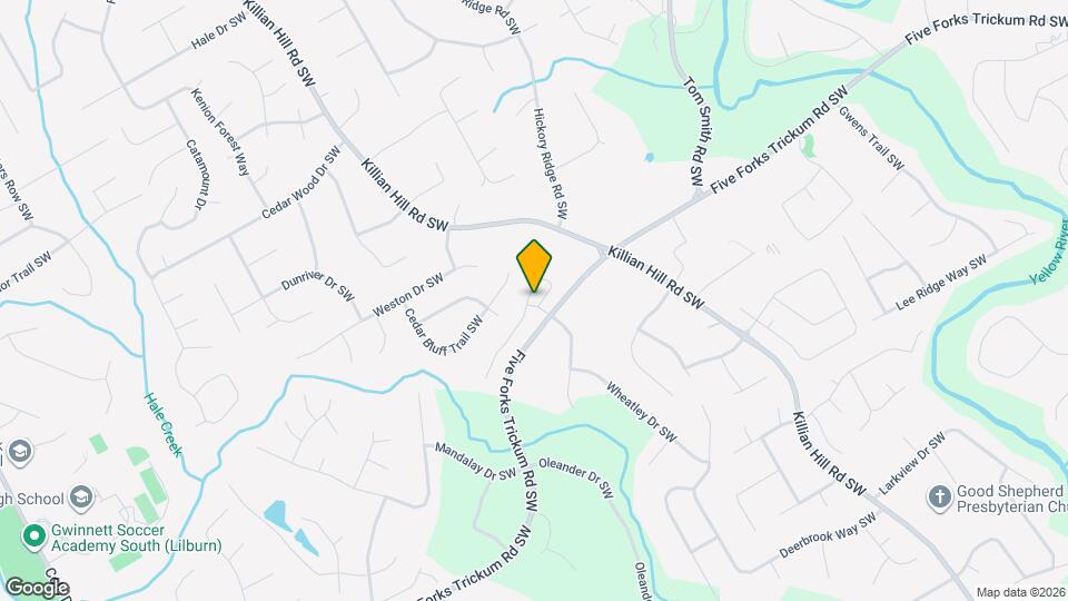 4208 Amberleaf Walk Map and Location Details