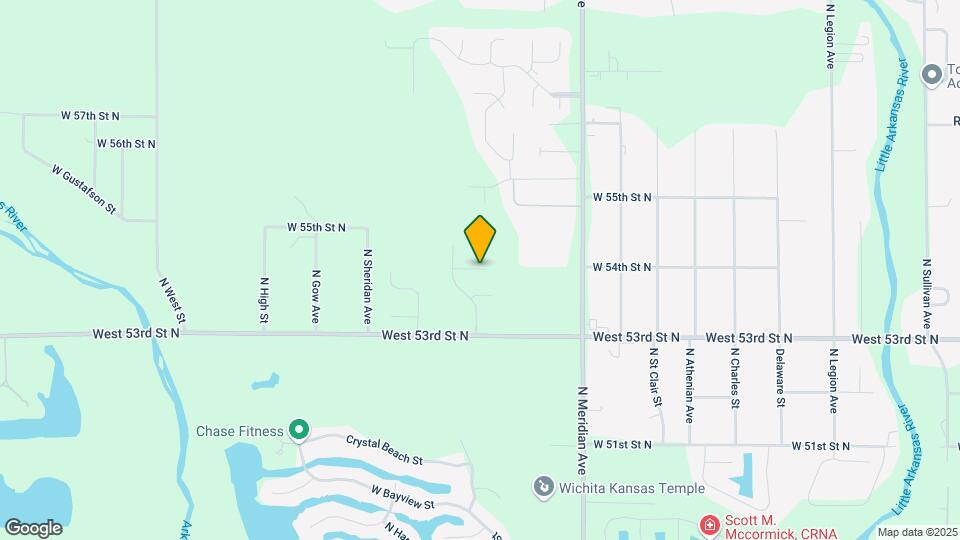 5552 N Sandkey Ct Map and Location Details