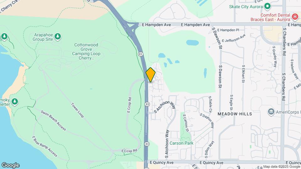 13742 E Lehigh Ave, Unit 13742 E Lehigh Ave Unit F Mapa y Detalles de la Ubicación