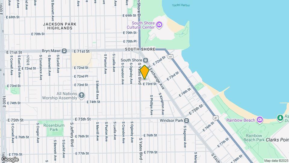 2430 E 73rd St Map and Location Details