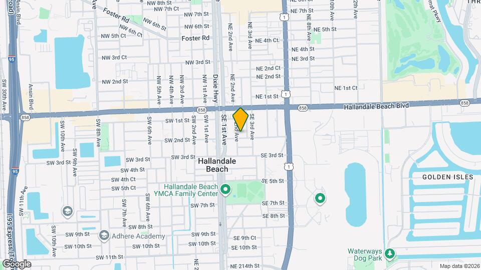 133 SE 2nd Ave Map and Location Details