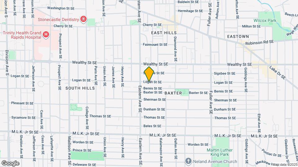 828 Logan St SE Map and Location Details