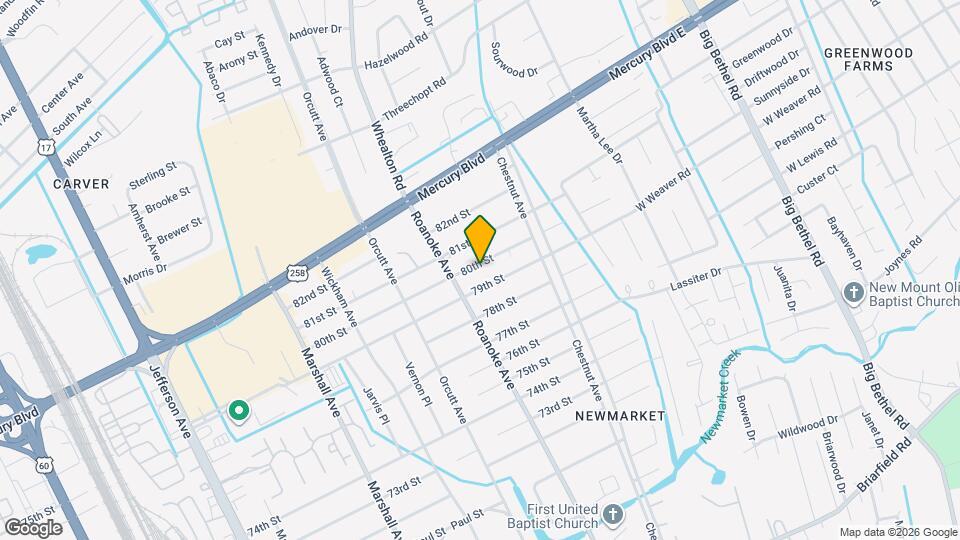 1108 80th St Map and Location Details