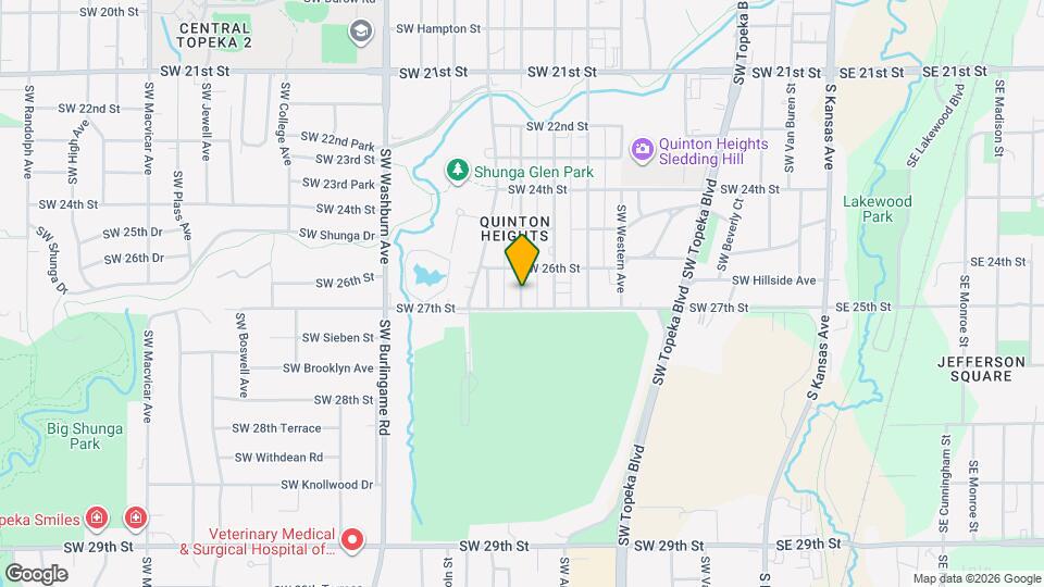 2618 SW Clay St Map and Location Details