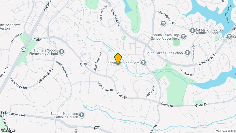 11719 Dry River Ct Map and Location Details