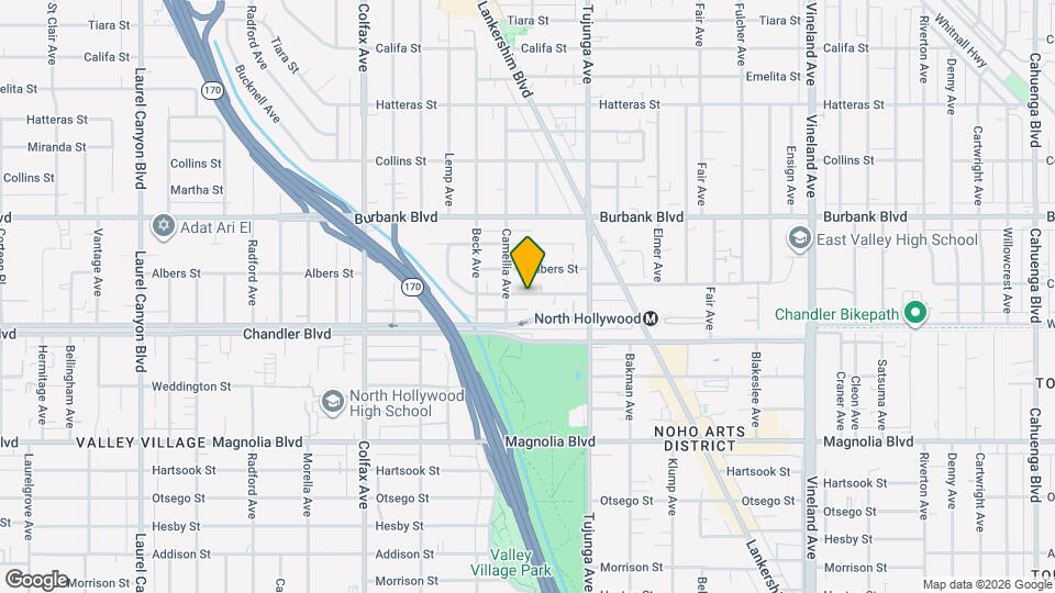 11474 Cumpston St Map and Location Details