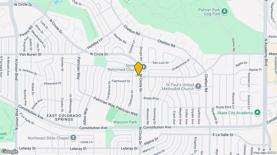 2226 N Circle Dr Mapa y Detalles de la Ubicación