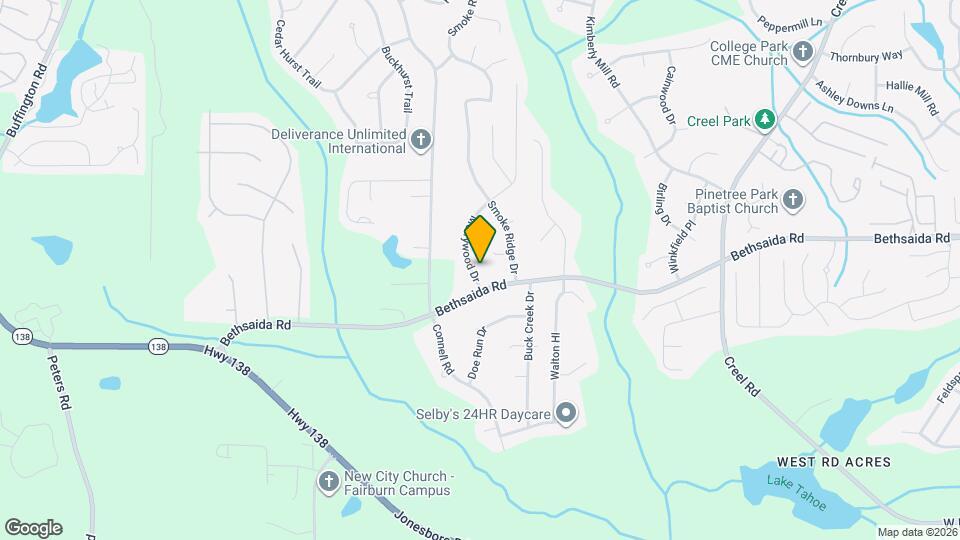 7065 Merrywood Dr Map and Location Details