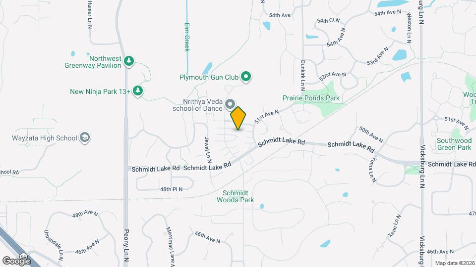 5040 Holly Ln N Map and Location Details