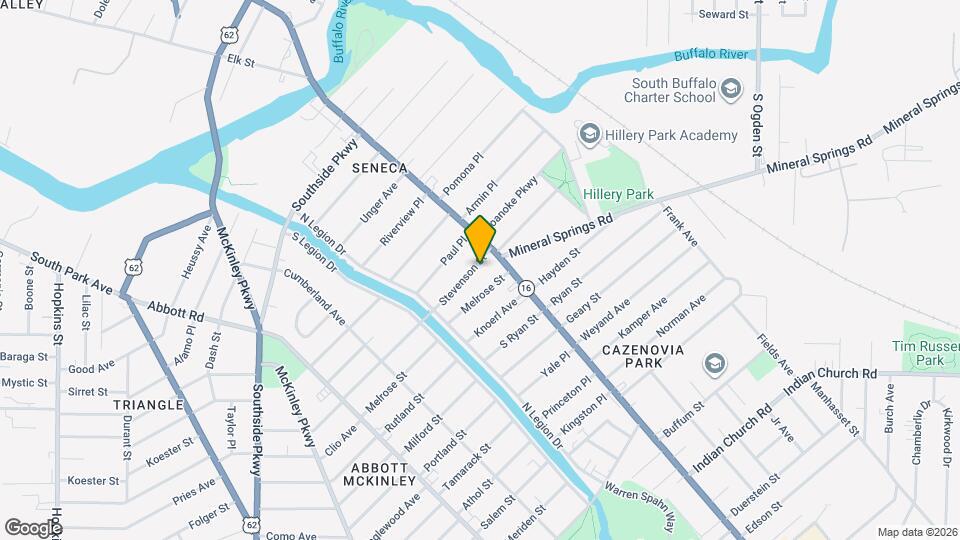 215 Stevenson St, Unit Upper Mapa y Detalles de la Ubicación