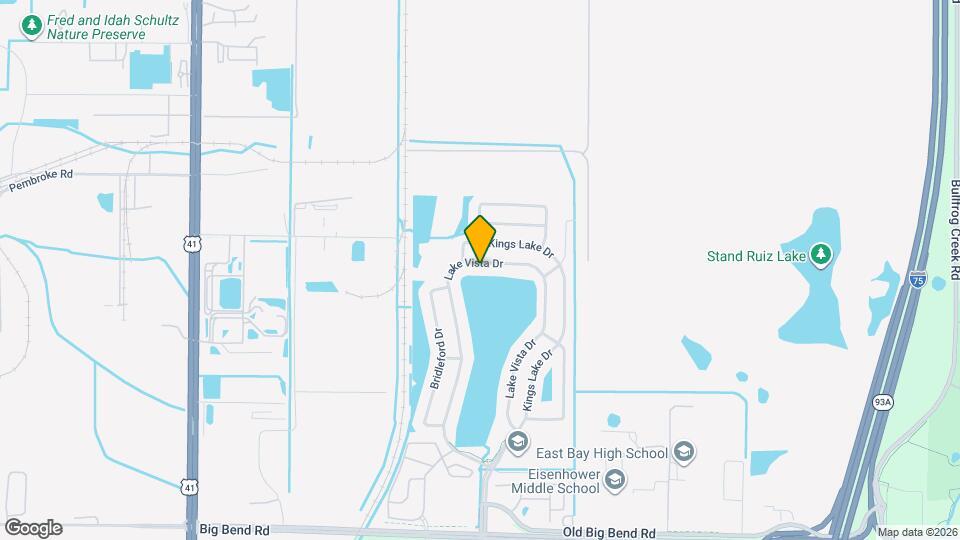 12723 Lake Vista Dr Map and Location Details