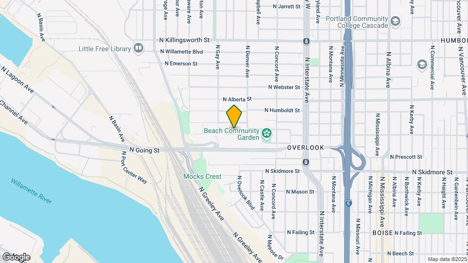 2055 N Blandena St Map and Location Details