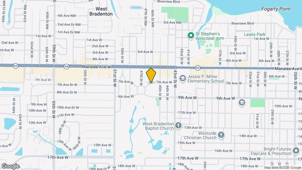 4607 7th Ave W Map and Location Details