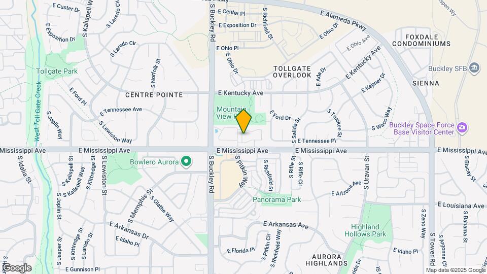982 S Pitkin Ct Map and Location Details