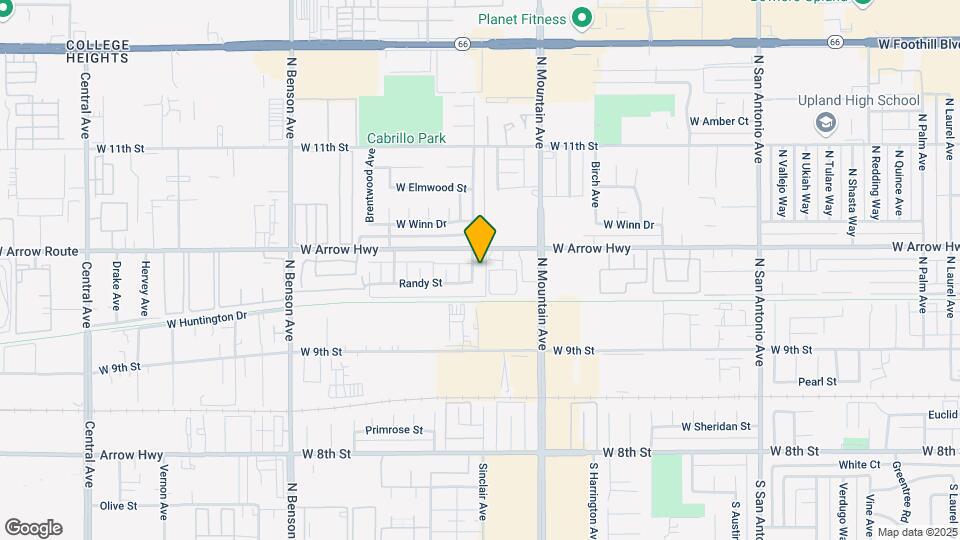 438 Silverwood Ave Map and Location Details