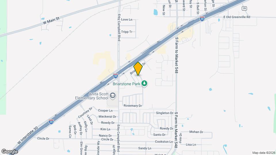 1217 Evergreen St Mapa y Detalles de la Ubicación