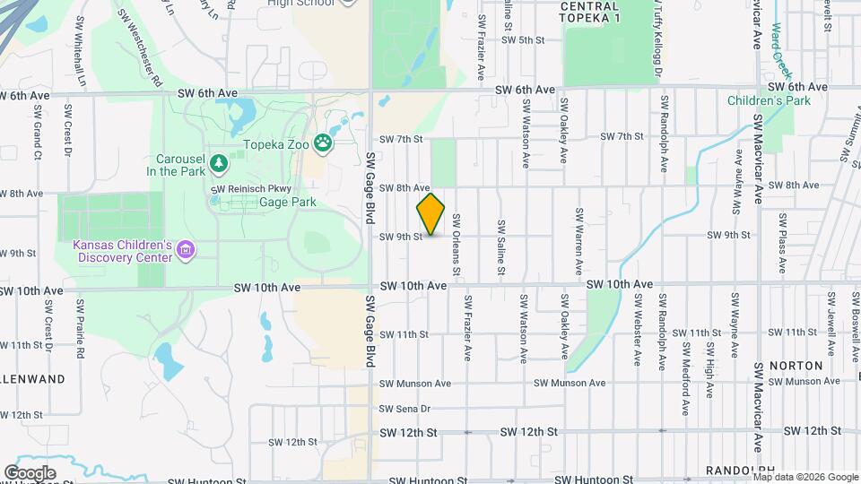 3533 SW 9th St Map and Location Details