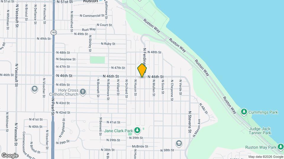 4522 N Ferdinand St Mapa y Detalles de la Ubicación