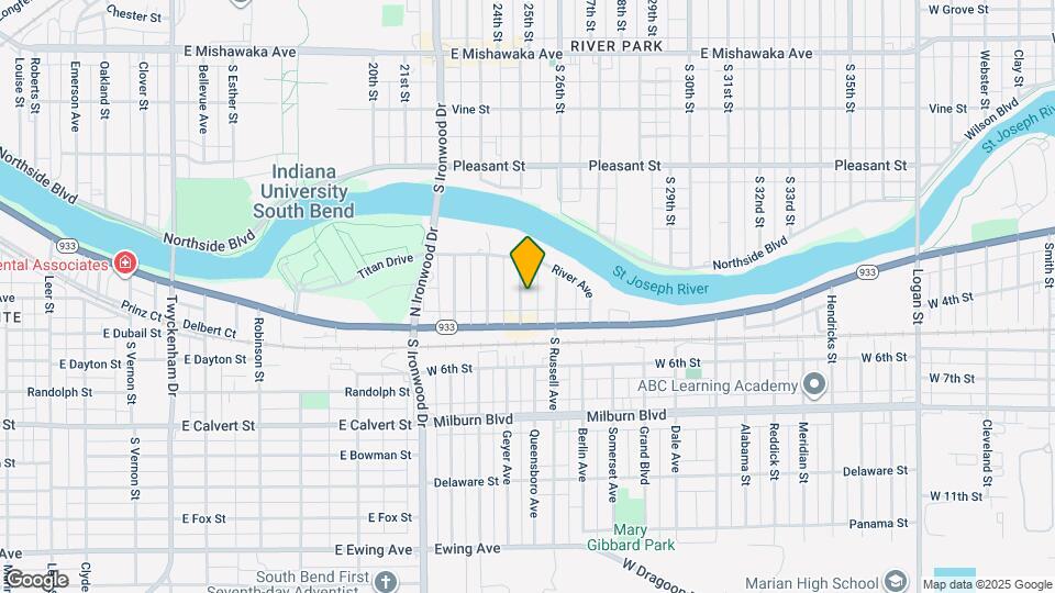 126 Monmoor Ave Map and Location Details