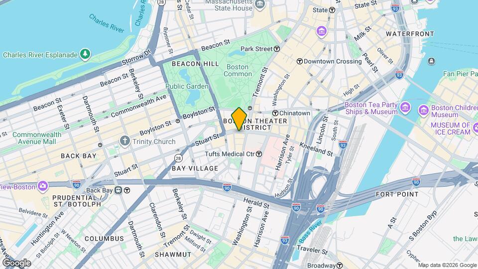 110 Stuart St, Unit 22A Map and Location Details
