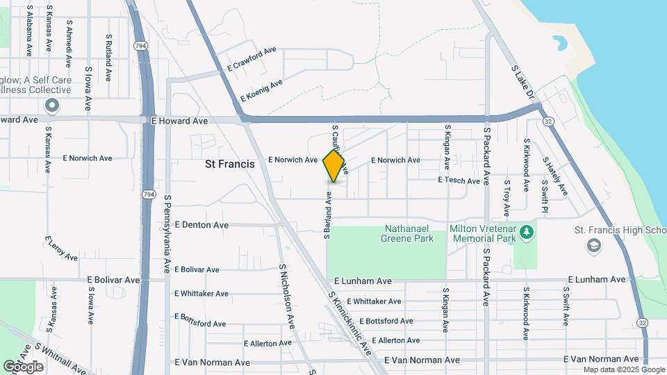 4050 S Barland Ave Map and Location Details