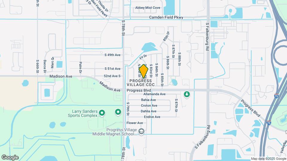 5205 S 82nd St Map and Location Details