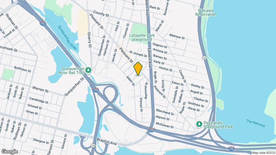 104 Choate St Map and Location Details