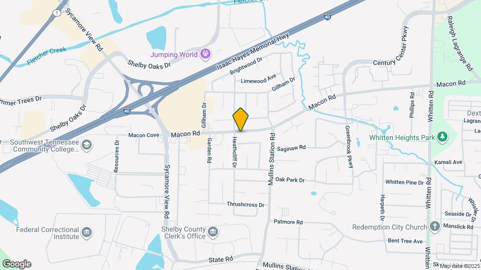 6297 Macon Rd Map and Location Details