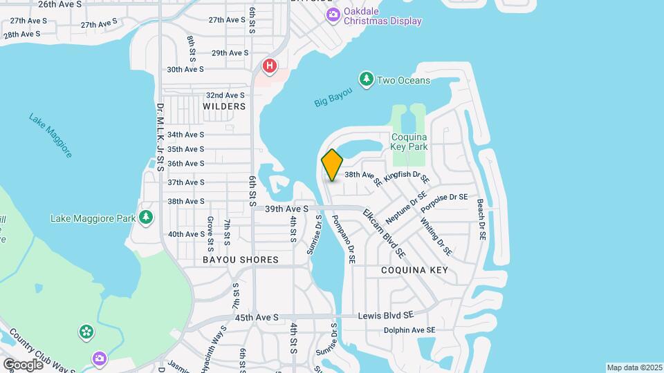3840 Pompano Dr SE Map and Location Details